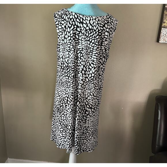 Ivy Lane shift Dress XL White/Black, Sequins , Wedding, Cocktail, Party - Picture 3 of 10